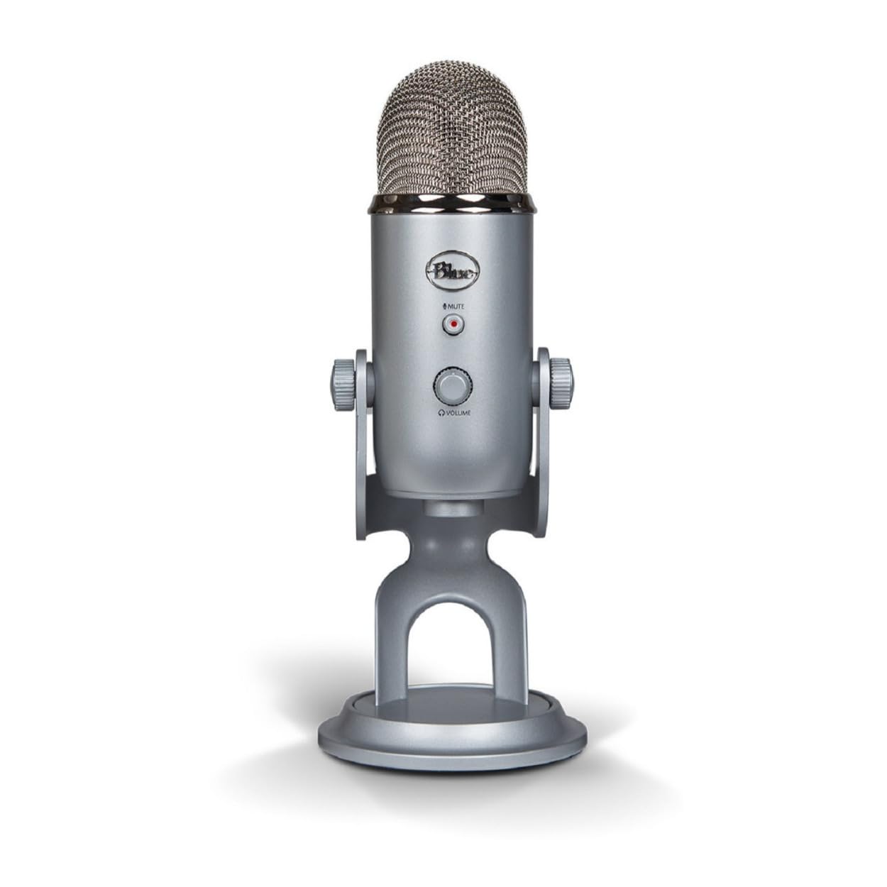 ロジクール Blue Yeti Silver - USB (PS MAC PC) Logitech Blue Yeti USB Microphone - Silver : Blue Microphones
